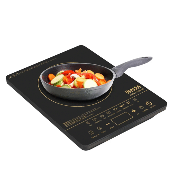 Inalsa Induction Cooker Dura Cook 2100W | 5 Preset Indian Cooking Modes
