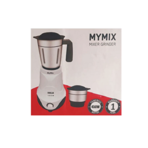 Inalsa Mixer Grinder Mymix 2 Jar 450W | 2 Jar |3 Speed |1.2L