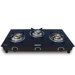 INALSA COOK TOP 3 BURNER AGNI BK