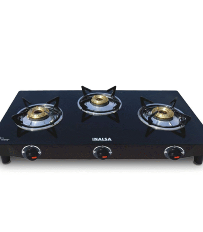 INALSA COOK TOP 3 BURNER AGNI BK