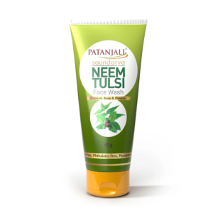 Patanjali Neem Tulsi Face Wash 60 Gm