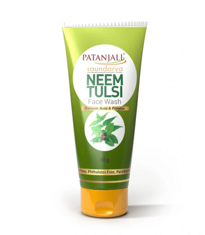 Patanjali Neem Tulsi Face Wash 60 Gm