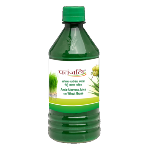 Patanjali Amla Aloevera Wheat Grass Juice - 500 Ml