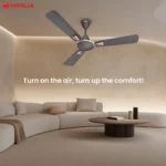 Havells QuickAir Ceiling Fan 1200mm / 1400mm | 100% Copper Motor | 1 Star Rated | ISI Certified Ceiling Fan - Image 2