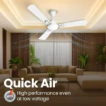 Havells QuickAir Ceiling Fan 1200mm / 1400mm | 100% Copper Motor | 1 Star Rated | ISI Certified Ceiling Fan - Image 15