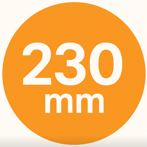 230mm Exhaust Fan Logo