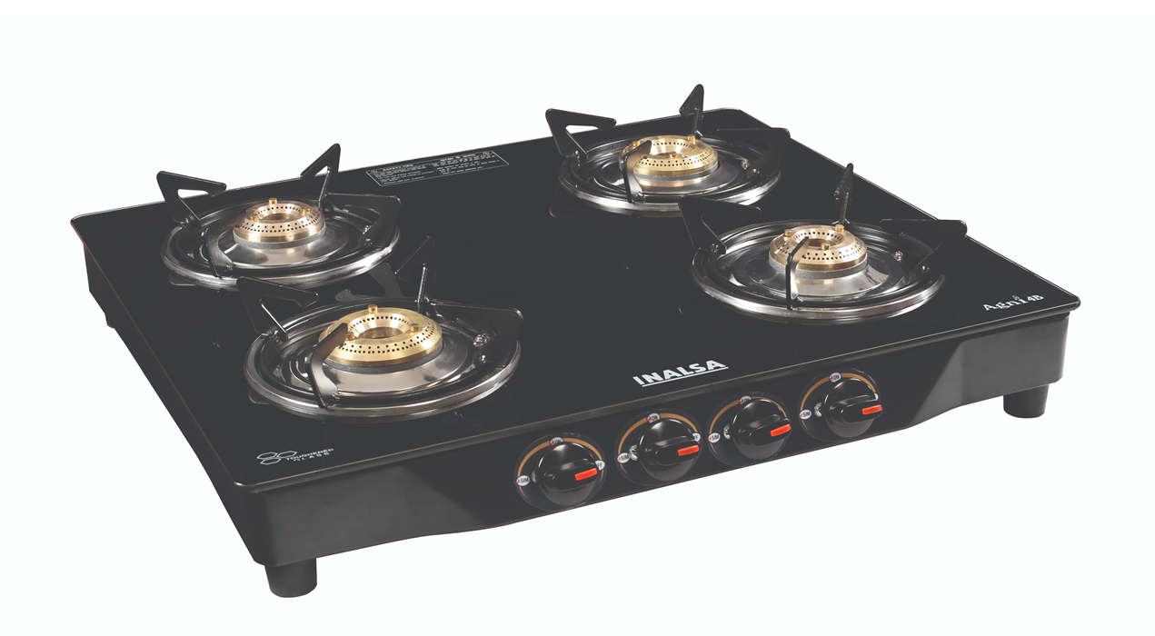 Inalsa Cook Top 4 Burner Agni Bk