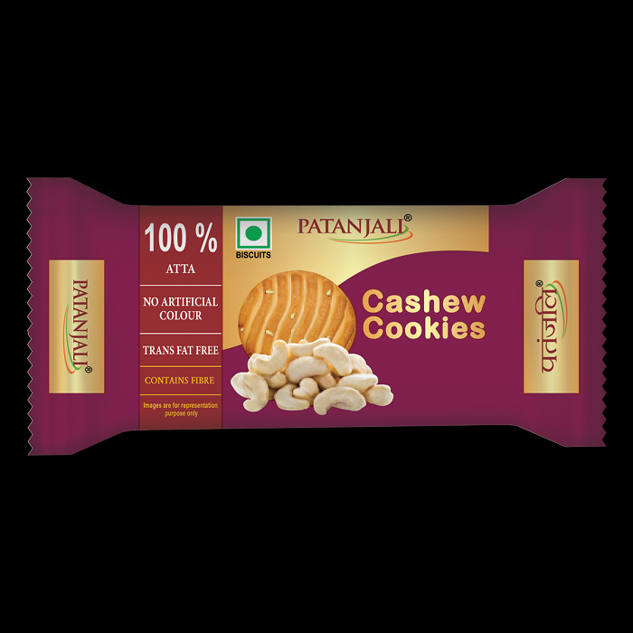 Patanjali Cashew Cookies – 66 Gm
