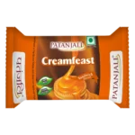 sku 122 Patanjali Creamfeast Orange Biscuit packaging