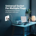 Havells 3 Pin Universal Socket Adaptor for Home and Office