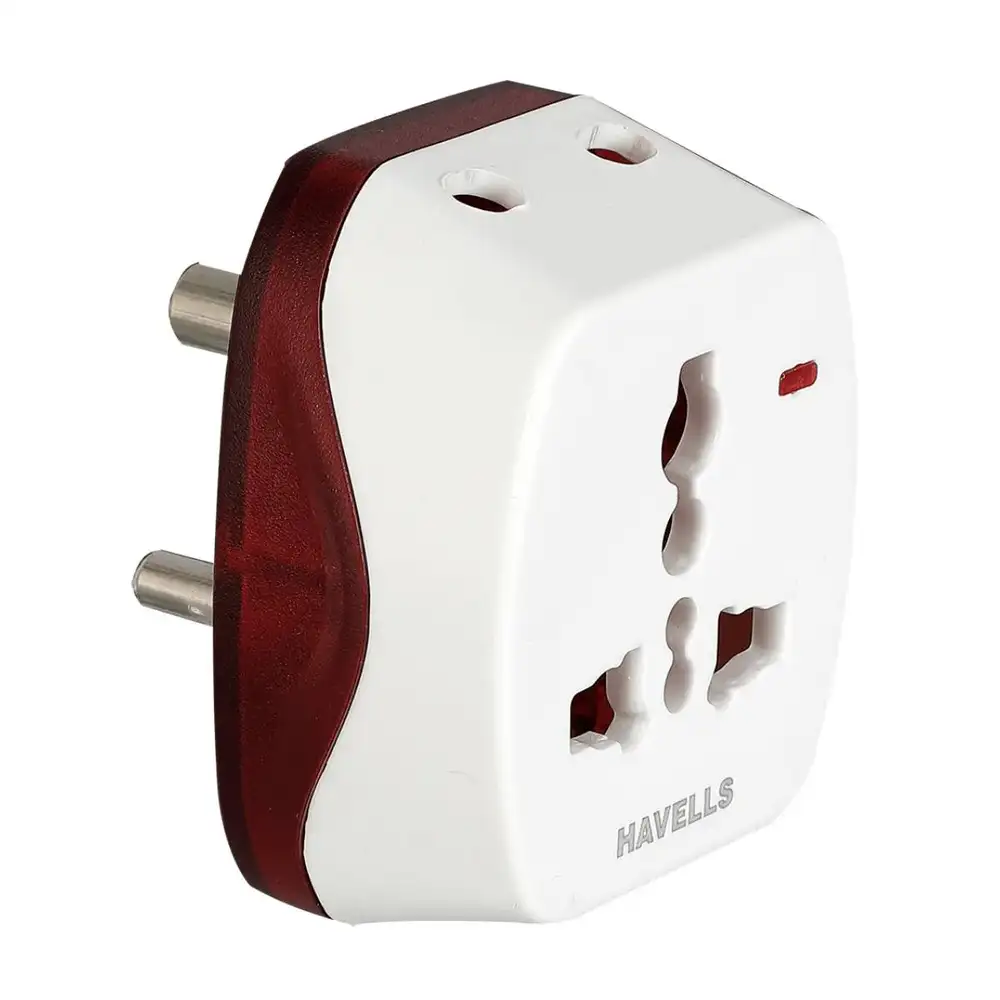 Havells Universal Adaptor 6A 240V with Indicator