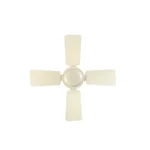 USHA Swift 600mm Ceiling Fan | 55W | 830 RPM High Speed | 4 Blades | Low Voltage Performance | Brown, Ivory & White | 2-Year Warranty - Image 5