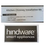 Hindware Kitchen Chimney Installation Kit 6 Inch 9 Feet Aluminium Flexible Duct Pipe with Air Cap, Cowl, Wall Clamps & Screw Fittings - Image 2